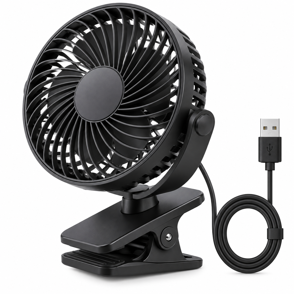 USB Monitor Clip Fan
